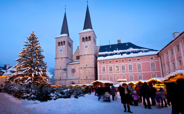 Berchtesgadener Advent: Christkindlmarkt auf dem Berchtesgadener Schlossplatz