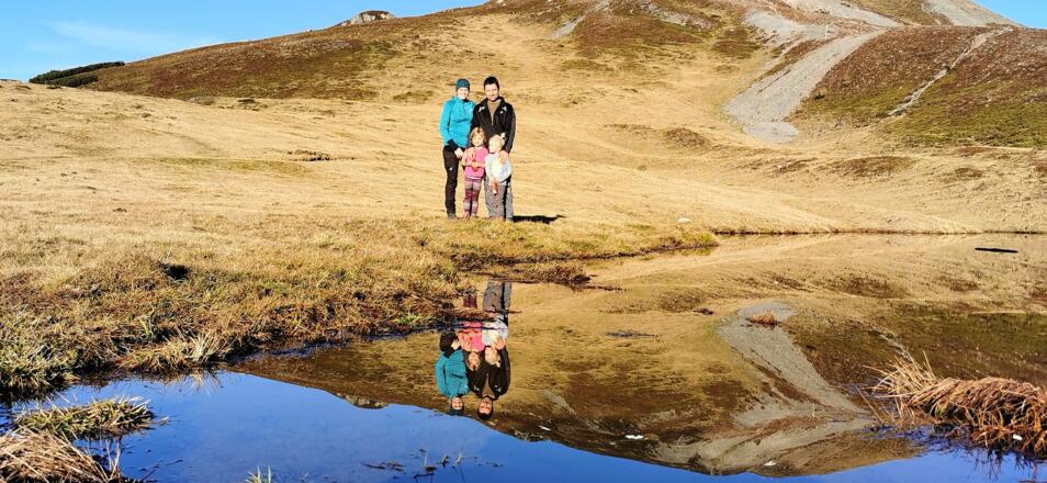 Spiegelung am Hacklbergsee