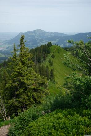 Anstieg Heidelbeerkopf