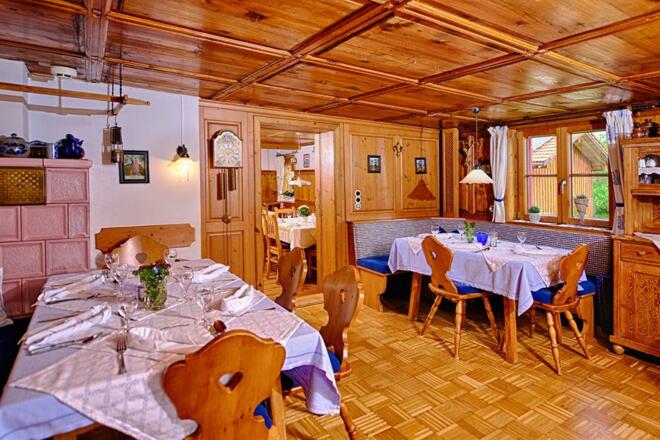 Gemütliche Stube im Restaurant