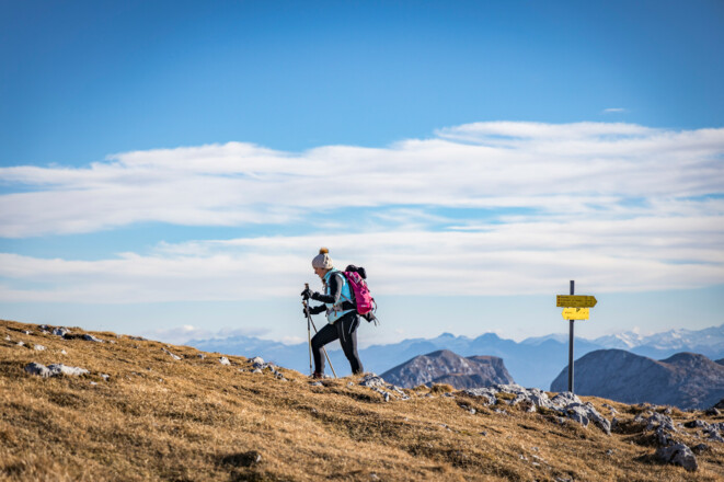 Auf dem Weg zum Schneibstein