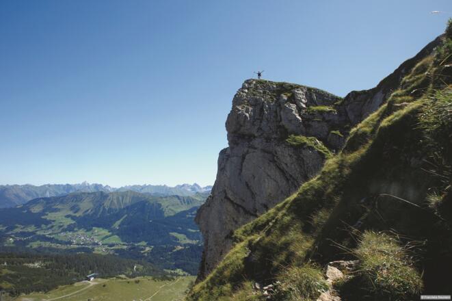 Anstieg zum Hohen Ifen