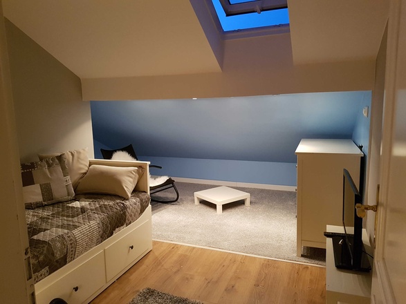kleines Schlafzimmer