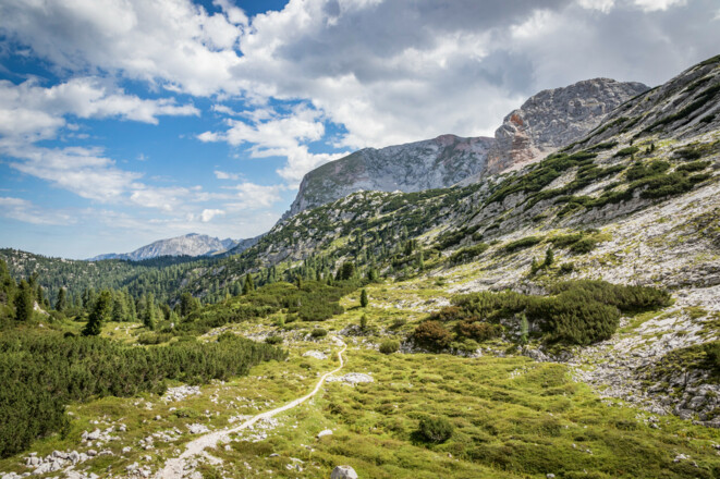 Einsame Pfade im Steinernen Meer