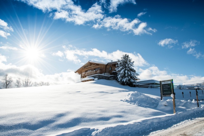 Blick hoch zum Winterbauer
