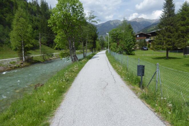 Radweg in Böckstein