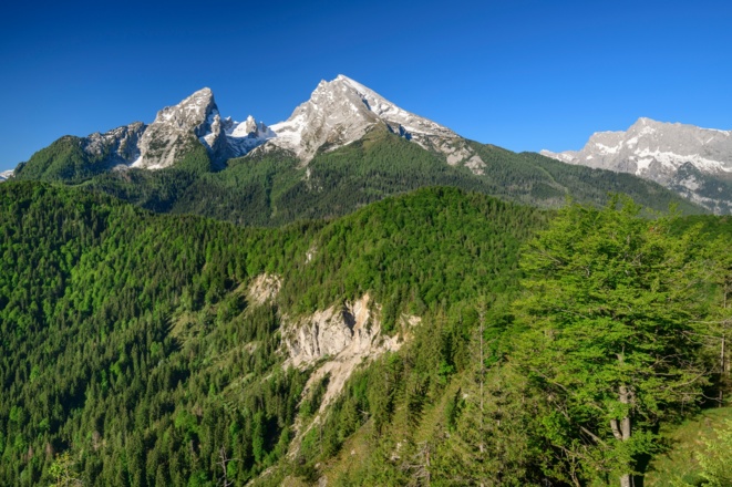 Blick auf den Watzmann