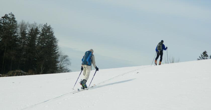 weiterhin flacher Aufstieg