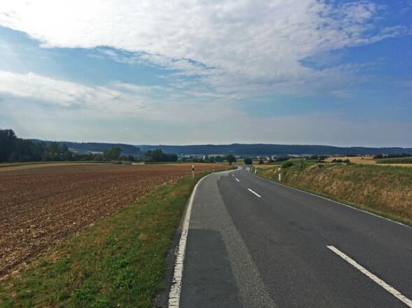 Aussicht über die Landschaft