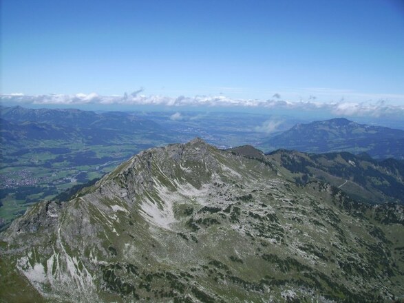 Blick vom Nebelhorn
