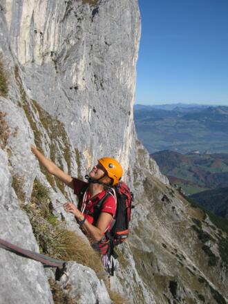 fast so steil wie im Gebirge