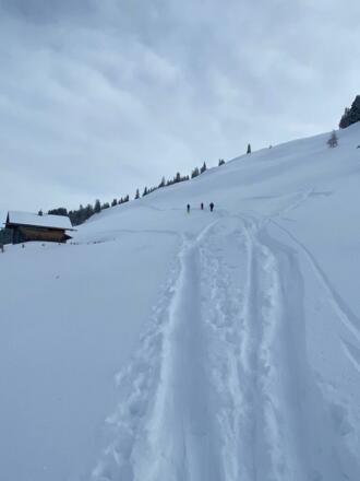 Ziel in Sicht: Pölsenalm