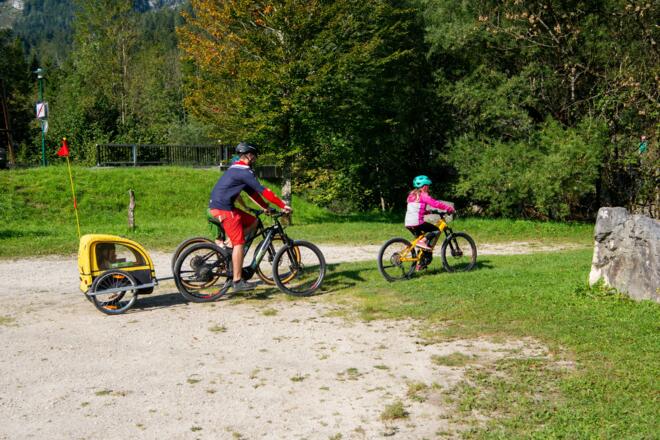 In Reith beginnt der Anstieg ins Lanzental