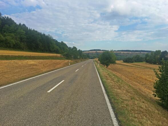 Aussicht über die Landschaft