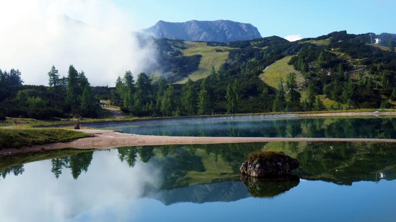 Schafkogelsee ~1830m  mit Hochmölbingstock