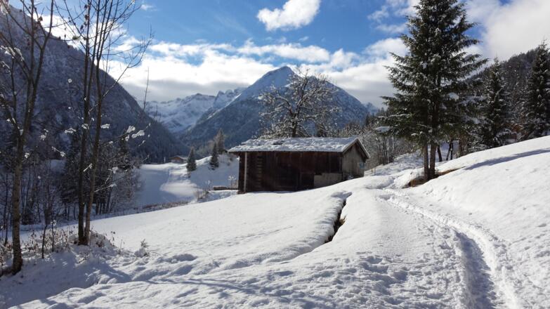 Winteridyll im Lechtal