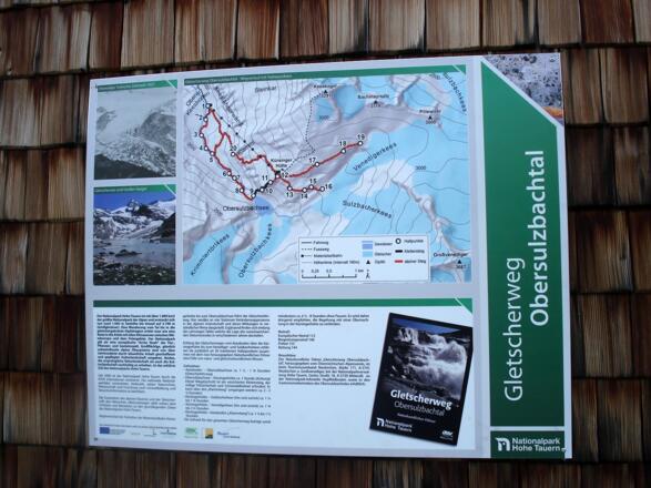 Infotafel Gletscherlehrweg