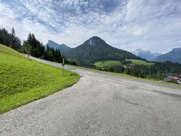 Obermayrberg mit Blick auf die Almenwelt Lofer