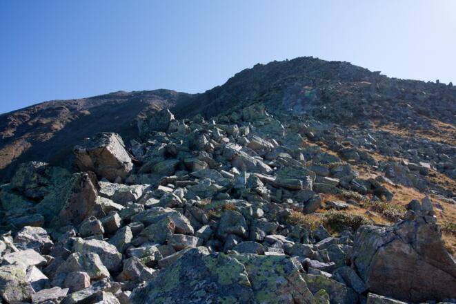 Dann wird's kurz flacher