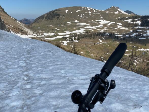 Hoher First (mittlerer Gipfel) im Frühjahr