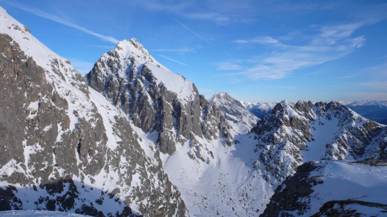 Blick zur Grieß-und Wankspitz
