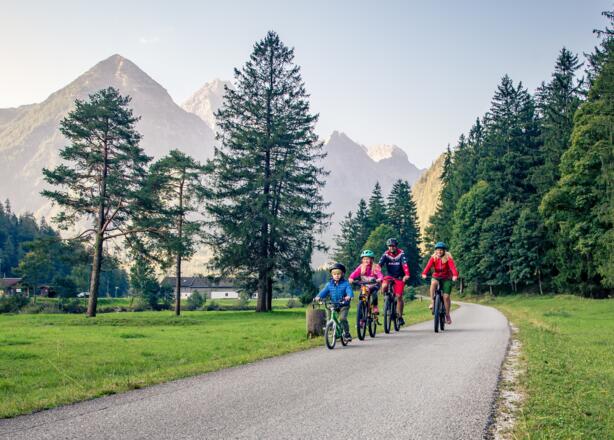 Tauernradweg zwischen Weißbach und St. Martin