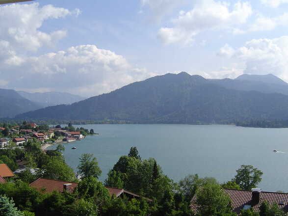 Blick über den Tegernsee