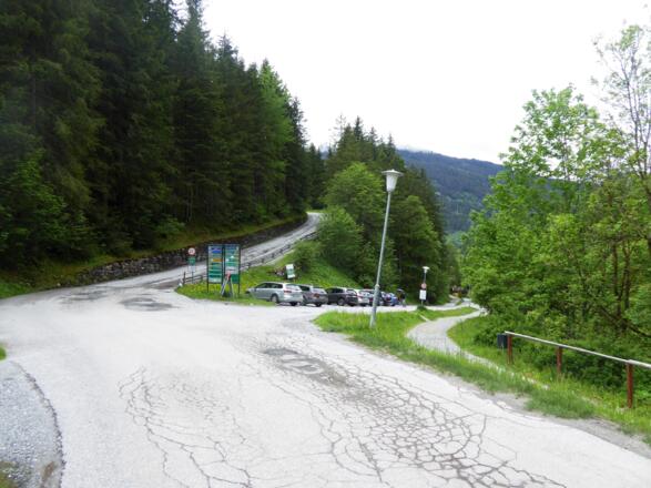 Abzweigung nach Bad Gastein