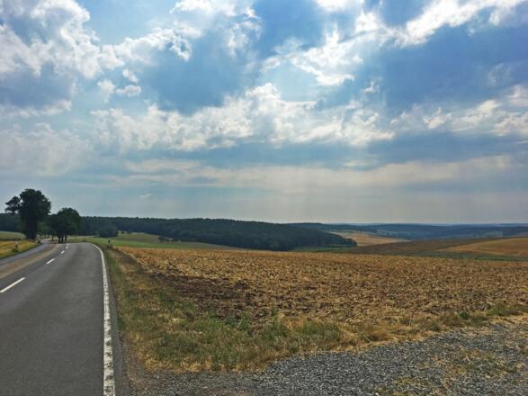 Aussicht über die Landschaft