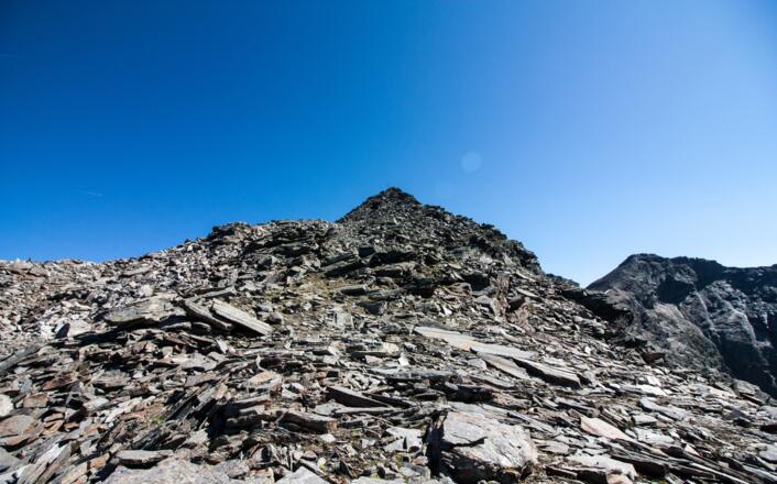 Gipfel scheint zum greifen nah