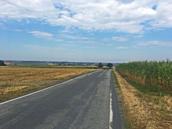 Aussicht über die Landschaft