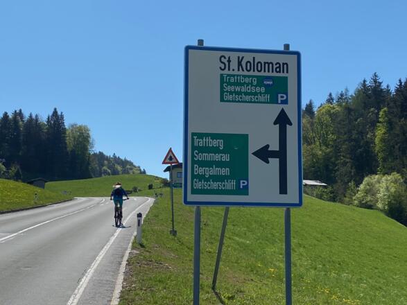 Abweigung nach Sommerau