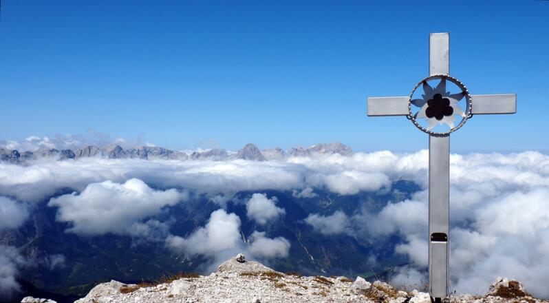 Kaminspitz 2328m mit Spitzmauer und Priel