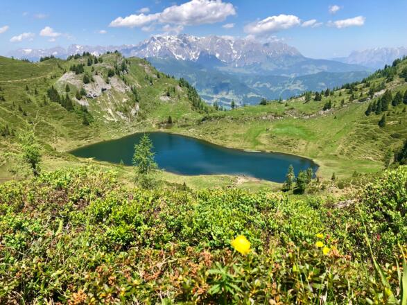 der große Paarsee - Wanderung im Gasteinertal