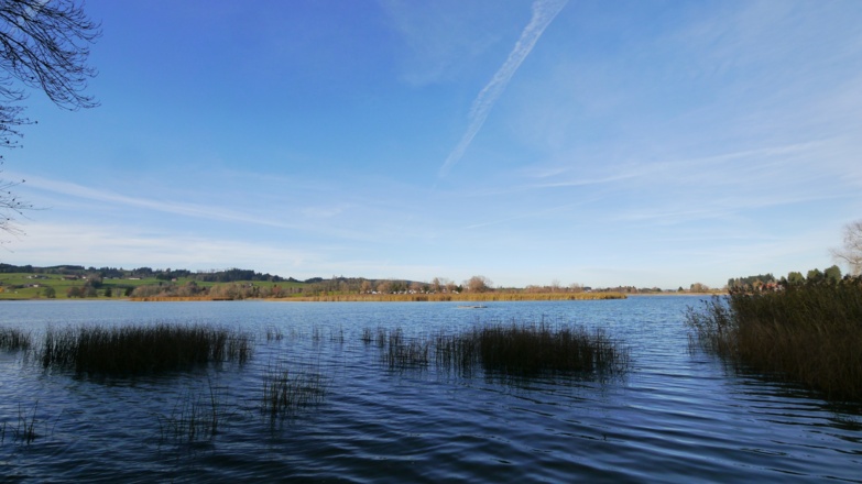 Abendstimmung am Niedersonthofener See