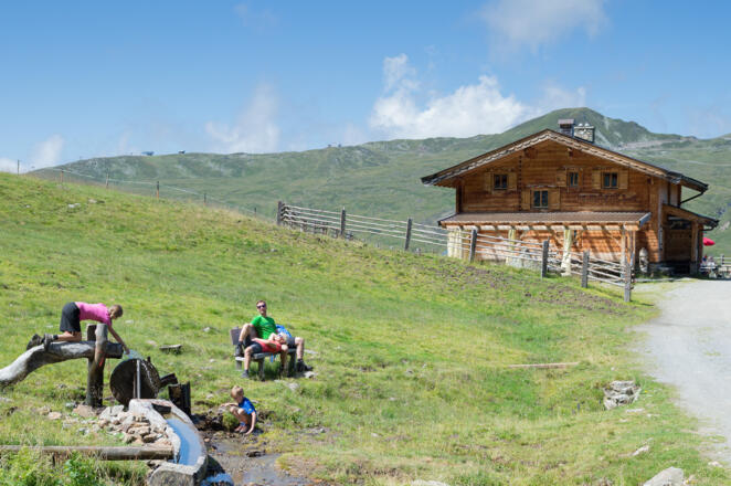 Ganzer Alm am Wildkogel