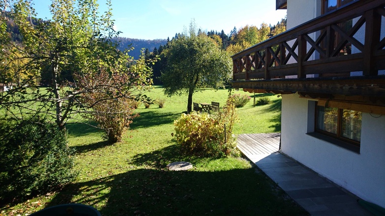Der Garten im Herbst