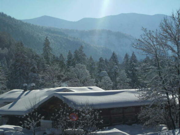 Ausblick vom Haus