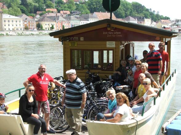 Donauradfähre \"Ennsegg\"