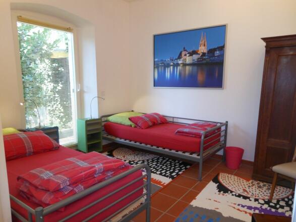 Altmühltal - Ferienwohnung Rödermühle, Saal-Donau, Schlafzimmer (2)