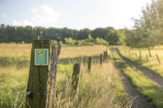 Beschilderung der Spessartspur