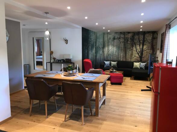 Großzügiger Essbereich.