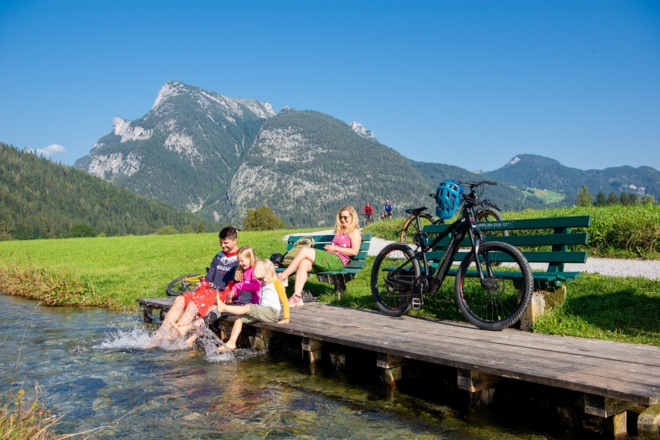 Rast kurz vor St. Martin bei Lofer