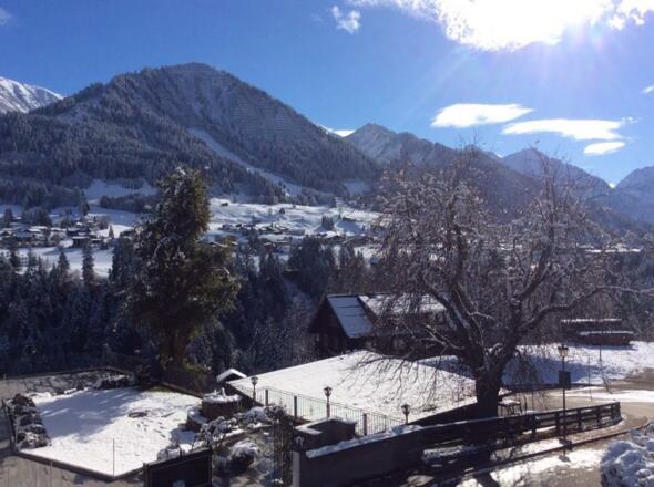 Ausblick vom Balkon