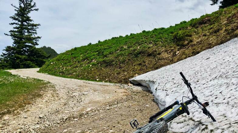 Steile Auffahrt Zwölferhorn über Stubneralm