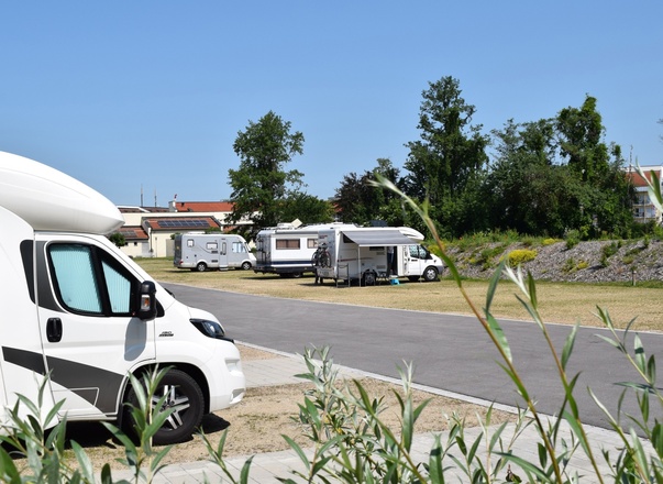 Wohnmobilstellplatz an der Limes-Therme Bad Gögging