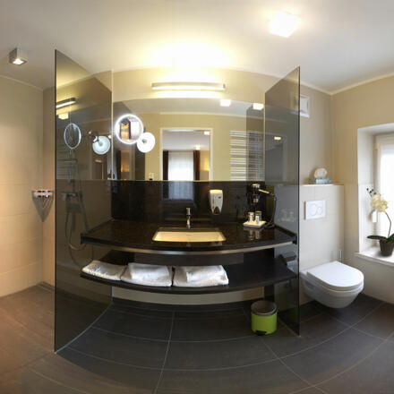 Hotel Schmolmüller Badezimmer