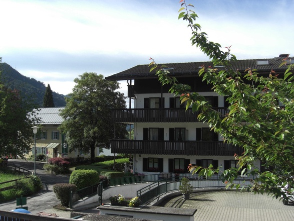 Vorderansicht des Hauses