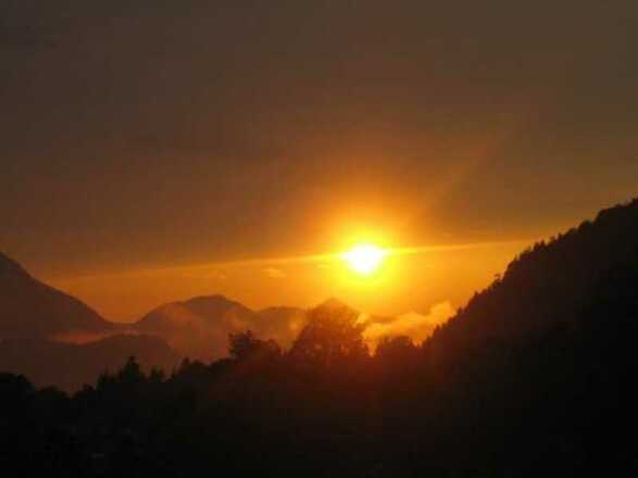 Wunderschöne Sonnenuntergänge