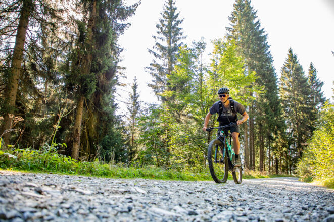 Landschaftlich wunderschöne MTB Tour mit grandiosen Ausblicken auf das Flachau- und Ennstal